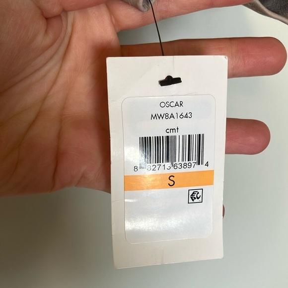 NWT Andrew Marc New York Cream Leather Motorcycle Jacket - Picture 5 of 8